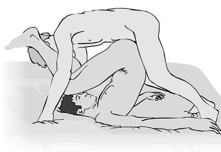 position 69 à genoux gay